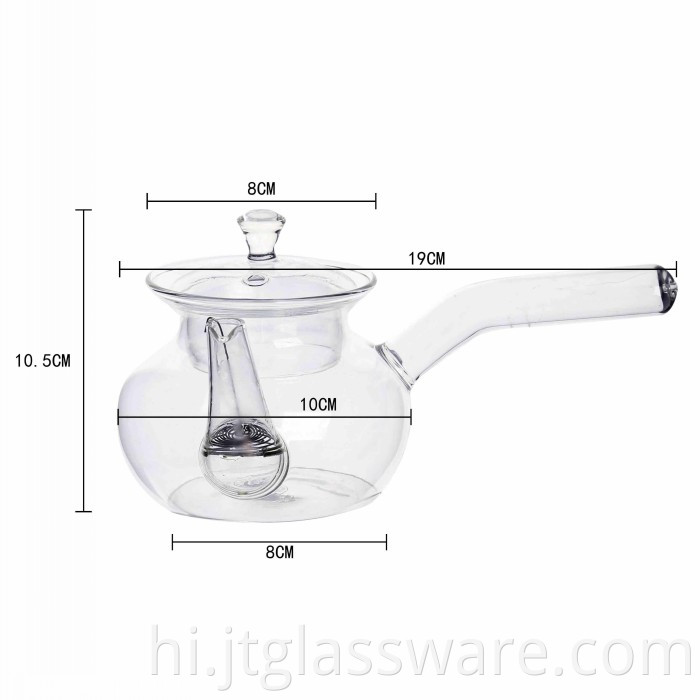 Glass teapot